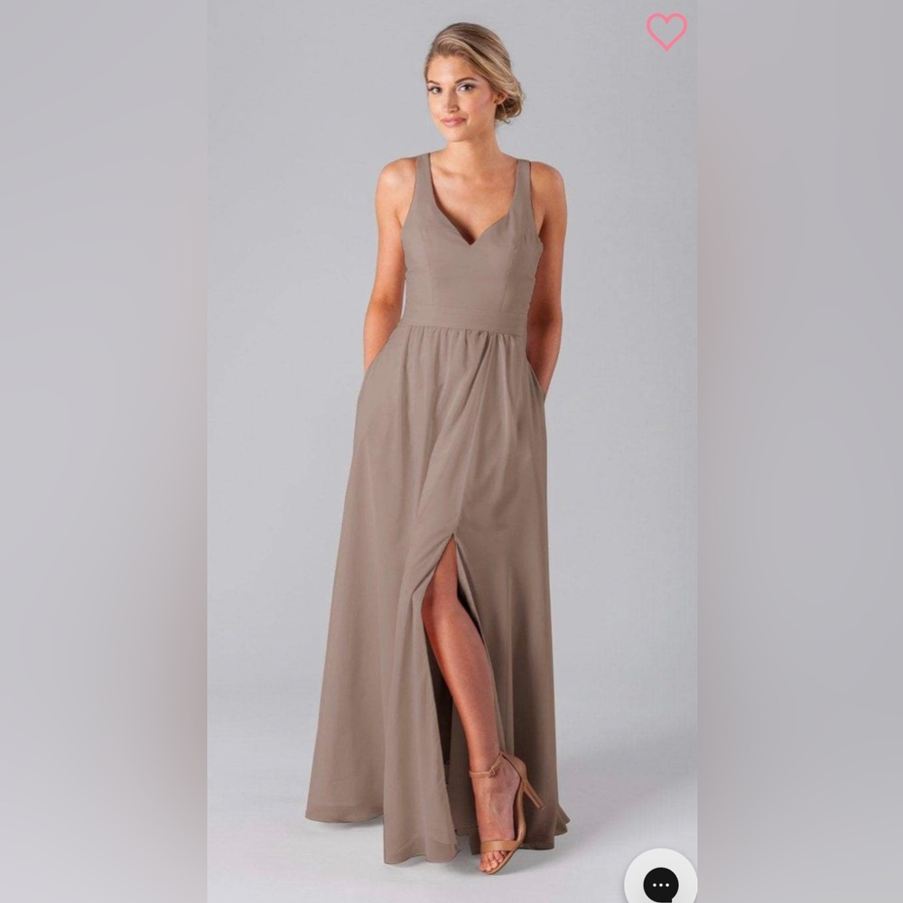 Bridesmaid Dress: Kennedy Blue Riley in Fawn